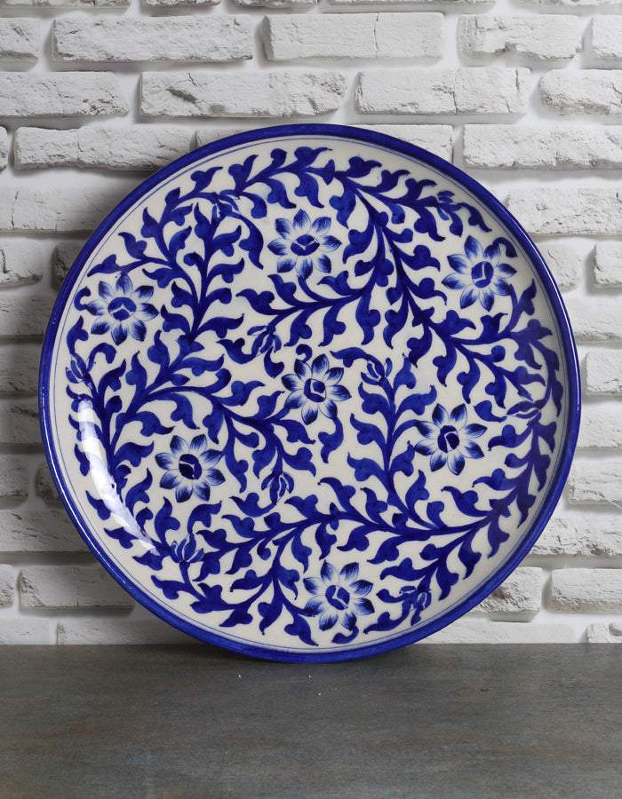 Blue pottery